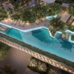 Península_visão aerea piscina
